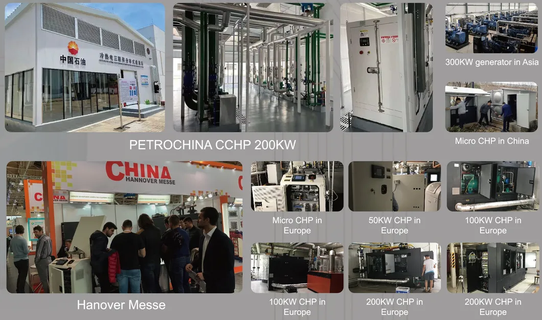 SevenPower CHP installations worldwide