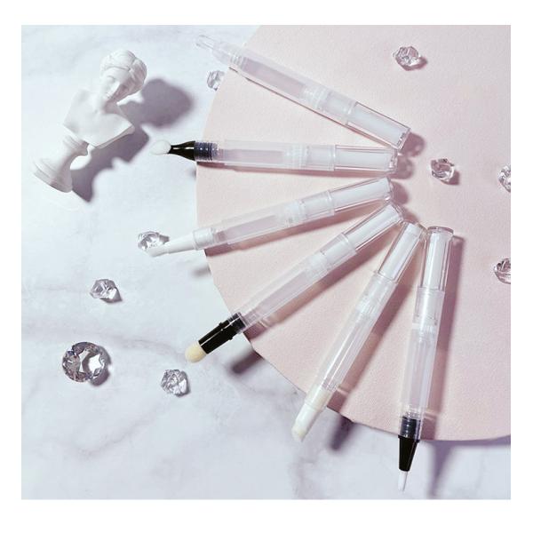 Empty Metal Multi-function Nail Cuticle Oil Cosmetic Twisting Pen 2ml