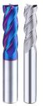 CNC Coated Milling Cutter DLC Tungsten Carbide Flat End Mill