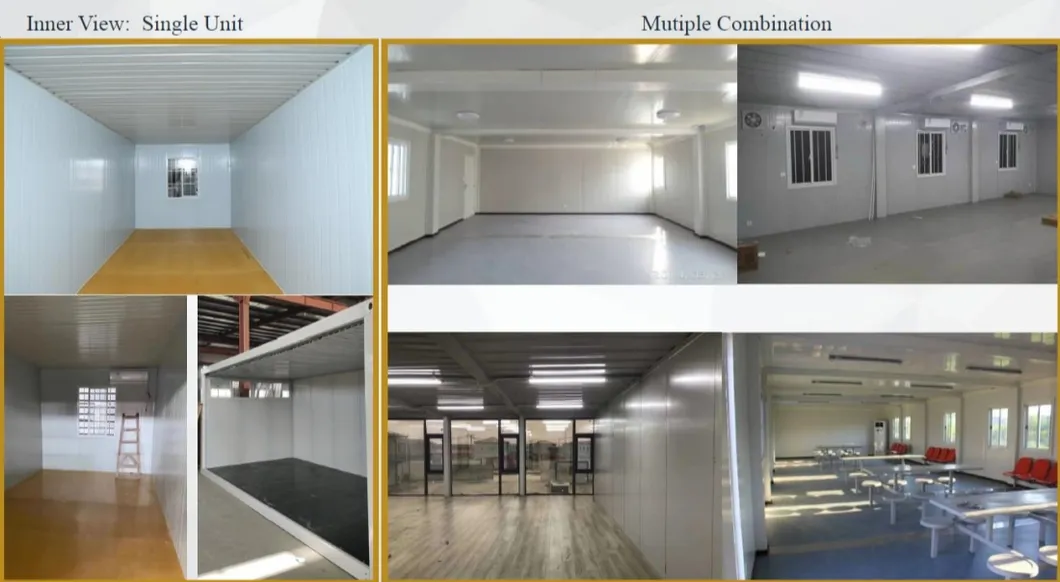 Easy Disassemble Container House Modular Combination Homes