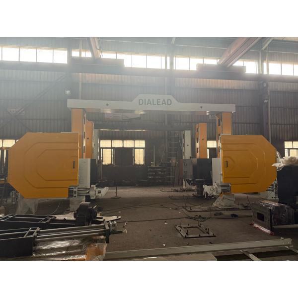 CNC Stone Profiling Wire Saw Cutting Machine with Rotary Table
