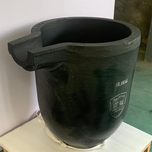 High Performance Graphite Clay Crucible For Non Ferrous Metal Casting In Industrial