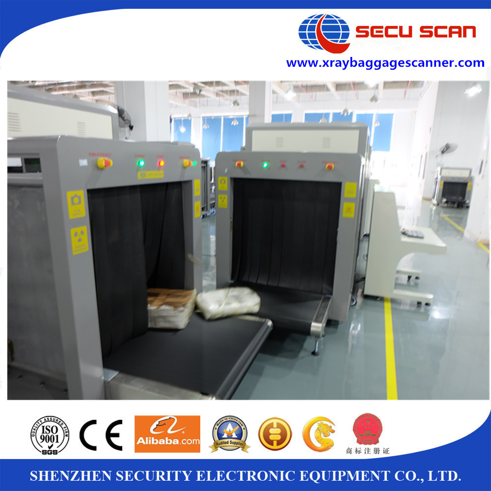 Factory Use X Ray Baggage Scanner With 500*300cm Tunnel For Quality Control