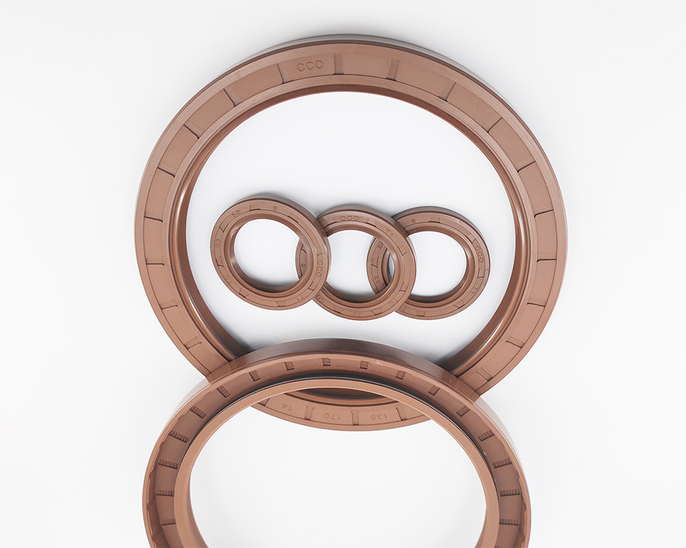 Standard FKM Skeleton Oil Seal Rotating Shaft Seal Brown Oil Seals Corrosion Resistant