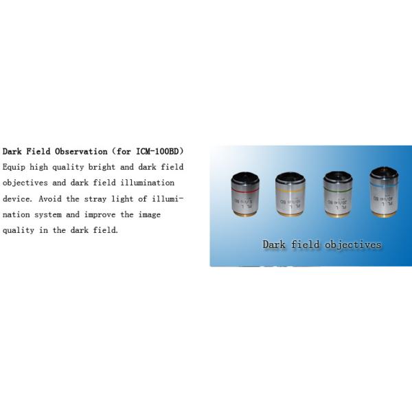 Bright and Dark Field Industrial Inspection Microscope with UIS optical system and Max 500X