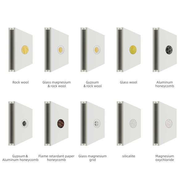 Dust-proof and antibacterial Magnesium oxysulfate cleanroom panels