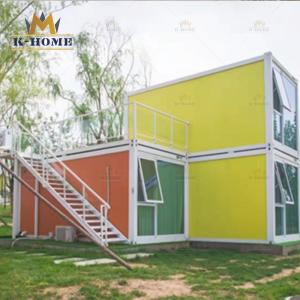 Quality Prefabricated Sandwich Panel Container House Cafe Container Shop for sale