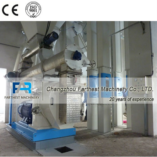 Calf Feeding Fodder Pellet Making Machine Variable Pitch Anti Bridging Structure