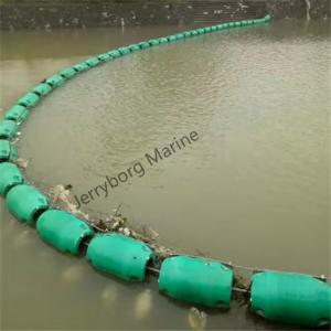 HDPE floats reservoir dredging pipeline plastic floating barrier buoy