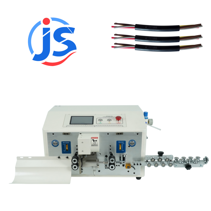 High Efficiency Cable Cutting Machine Inner Outer Layer Cable Cut Strip Machine