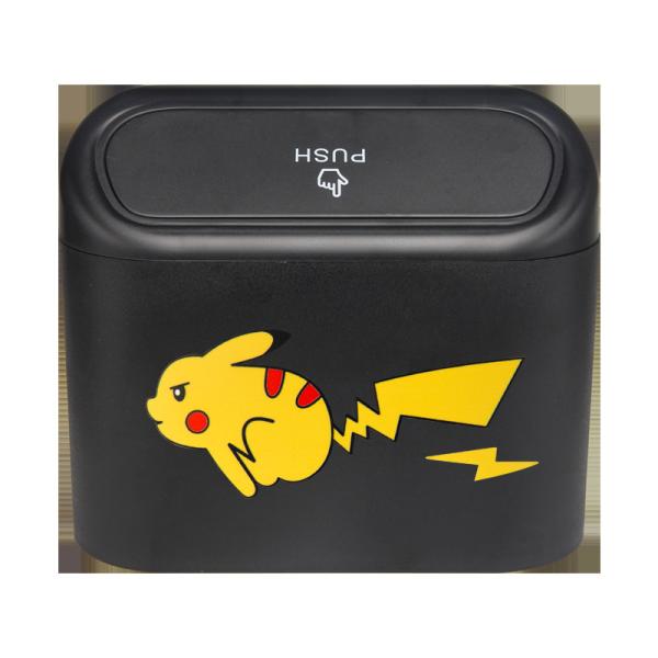 Multifunctional Car Seat Back Door Hanging Storage Box Plastic Trash Can & Garbage Bag Holder