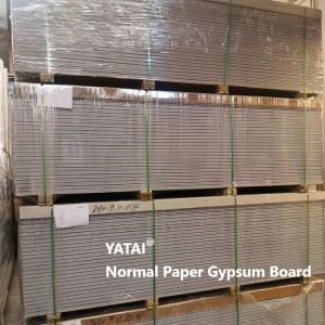 Quality 2400mm Length Standard Plasterboard For 35dB Sound Insulation for sale