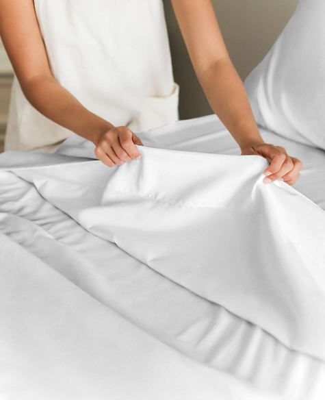 National Standards Color Fastness Grade 100% Cotton Polyester Hotel Style Bedding Set