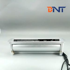 Quality European power flush mount motorized desktop power socket for conference table for sale