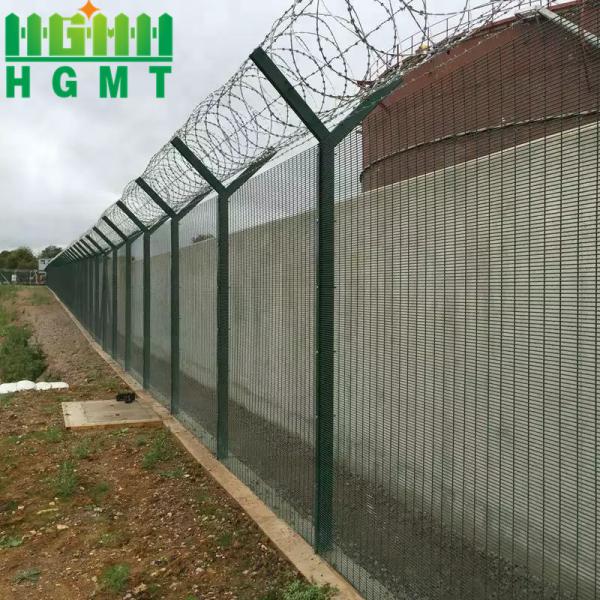 Quality Powder Coating Prison 358 High Security Fence Hot Dipped Galvanized for sale