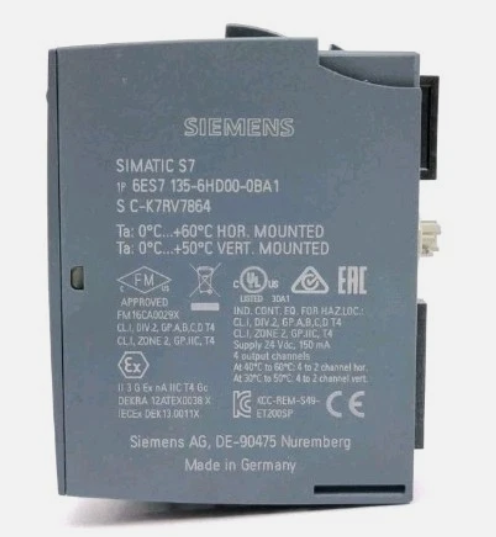 6ES7135-6HD00-0BA1 Siemens SIMATIC ET 200SP ANALOG OUTPUT MODULE
