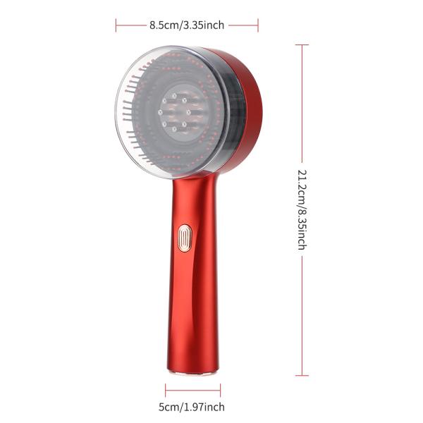 Ionic Hair Growth Comb Oil Dispenser Electric Laser Scalp Massager Head Massager