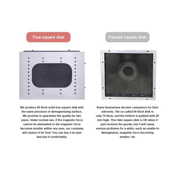 XCM91 20Kg/Cm2 Solid Rectangular Permanent Magnetic Chuck for CNC milling machine