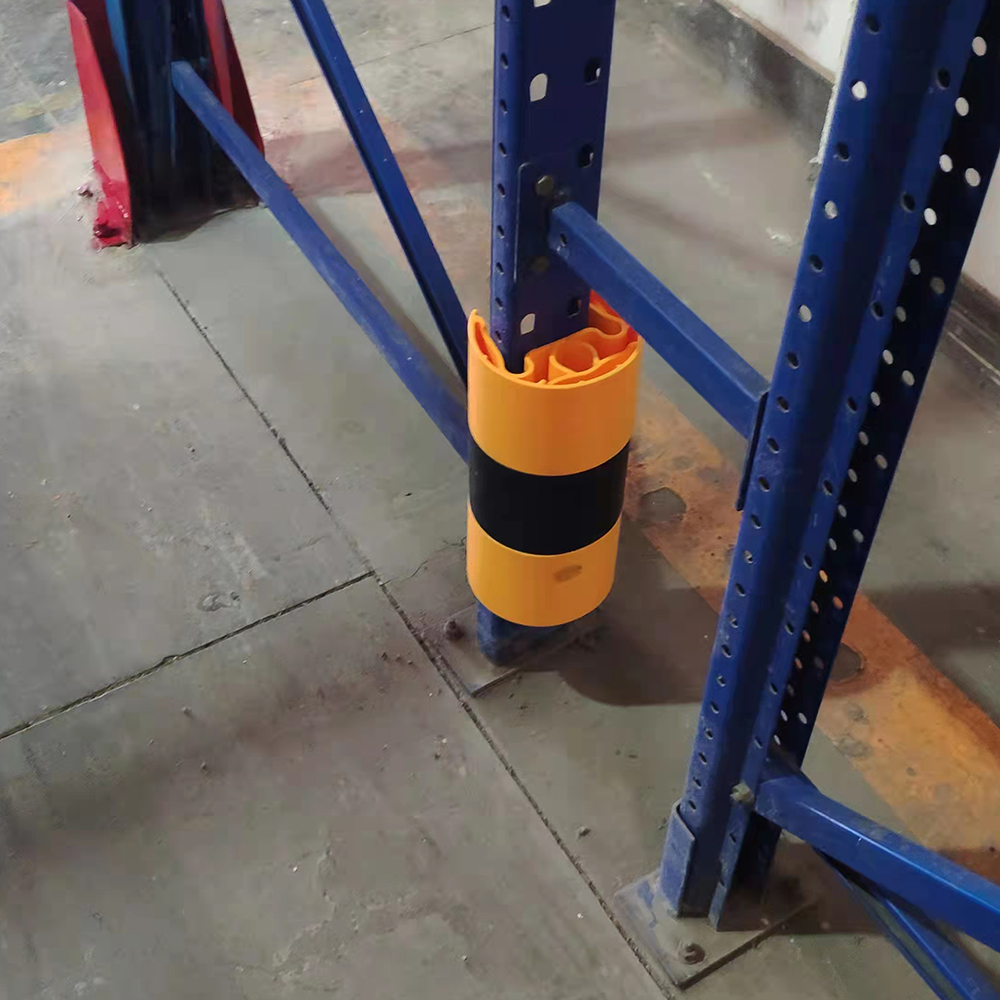 Warehouse Advanced Shelves Leg Protectors Plastic Rack Post Guard Column Protector