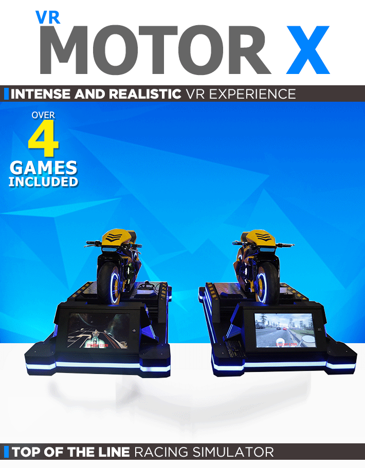 Dynamic Platform VR Racing Simulator 4 Player Black And Yellow Color