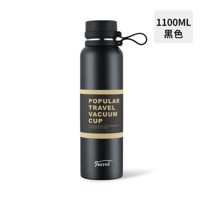 Men'S Large Capacity 304 Stainless Steel Water Cup Portable Sports Water BottleMen'S Large Capacity 304 Stainless Steel Water Cup Portable Sports