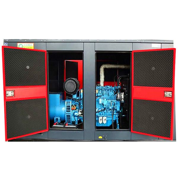 Silent Diesel Generator Set 3 Phase High Efficiency Diesel Generator for Commercial Businesses