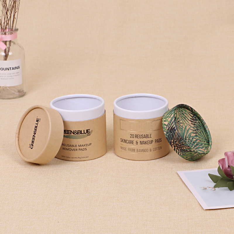 Eco-Friendly Candle Tube Packaging Biodegradable Paper Tube Gift Boxes for Glass Jars