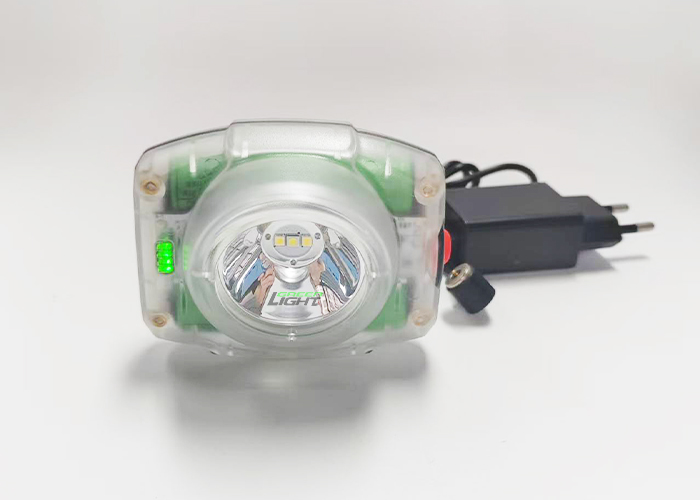 Powerful Mini Miner Headlight 3.5Ah 13000lux Helmet Light Underground Miner Cap Lamp 149g