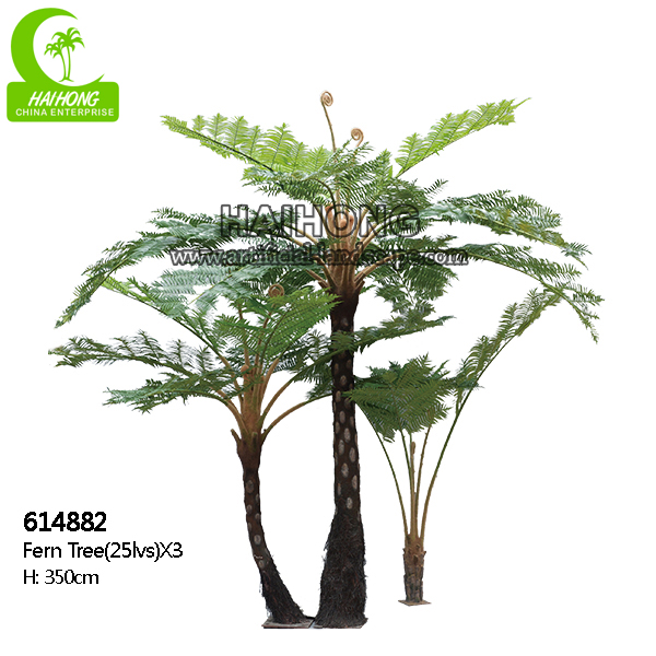 artificial fern plants