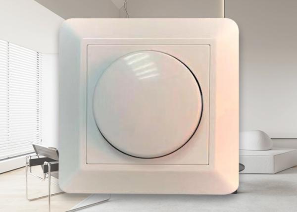 Buy European Standard Thyristor Dimmer Switch Rear Cut 200W fireproof at wholesale prices