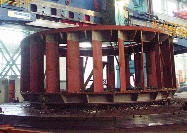 Quality 580cm Runner Diameter 100kW Axial Flow Water Turbine Generator for sale