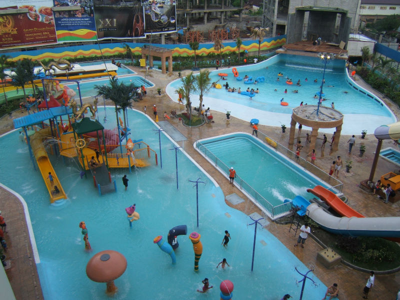 Indonesia Medan Waterpark Project Adventruous Indoor Waterpark Equipment