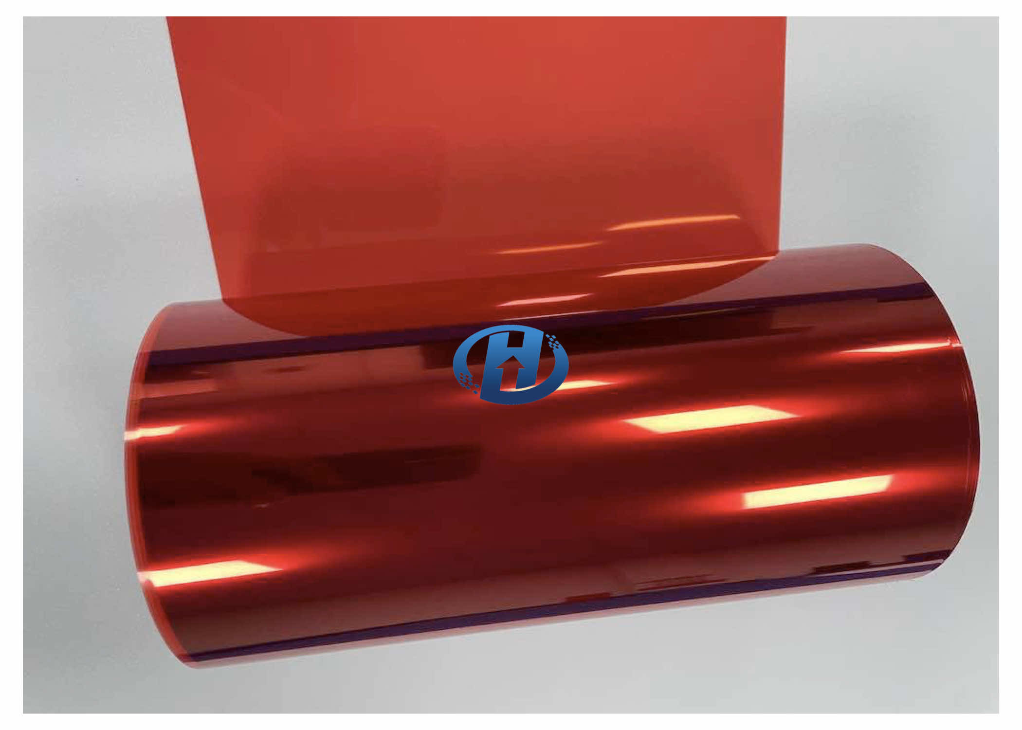 20 μm Red PET Anti Static & Silicone Coating Film For Converting Process in 3C industries
