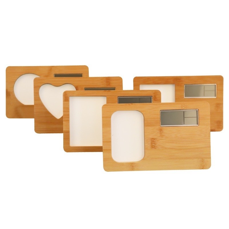 Buy cheap DIY Blank Desktop Sublimation Wooden Photo Frame Digital Clock from wholesalers