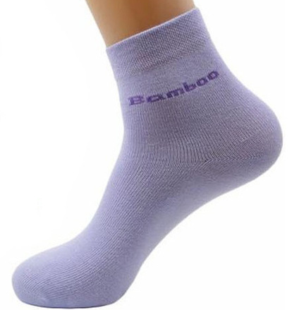 women's plain bamboo socks