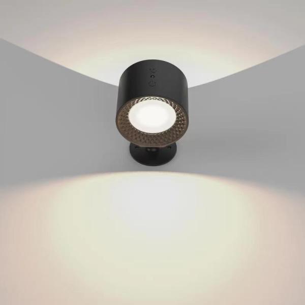 Movable LED Sconce Wall Lamp Reading Light Magnetic Install Touch Remote Control For Bedside