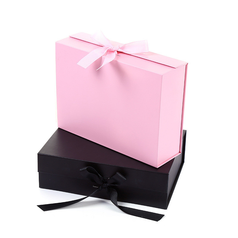 Quality Luxury Rigid Folding Cardboard Treat Boxes Gift Custom Printed Embossing for sale