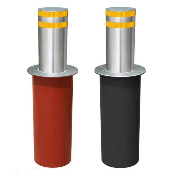 Quality Side Unlocking Semi Automatic Rising Bollards Manual Retractable for sale