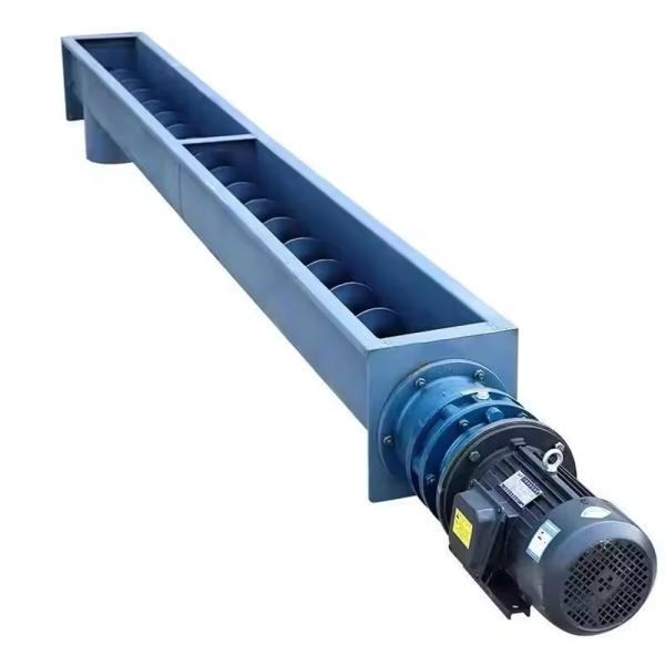 Thermal Processing Heater Screw Drying Auger Hollow Flight Heating Screw Conveyor for Energy & Mining Custom Factory Manufacturer