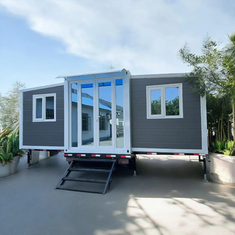 Roof Loading Capacity Of 60 ㎏/M2 Prefab Container House 2 Bedroom Prefab Container Homes With Design