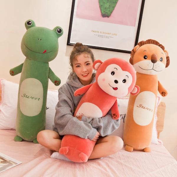 Quality BSCI 60cm Monkey Cute Plush Dolls Machine Washable Cotton Stuffed for sale