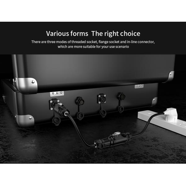 CNLINKO Electric Wire Connector M16 Male and Female 3 Pin Circular Waterproof Connector Led Light 10A 400V Plug Socket Connector