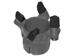 Close-up of Spade cutterhead.