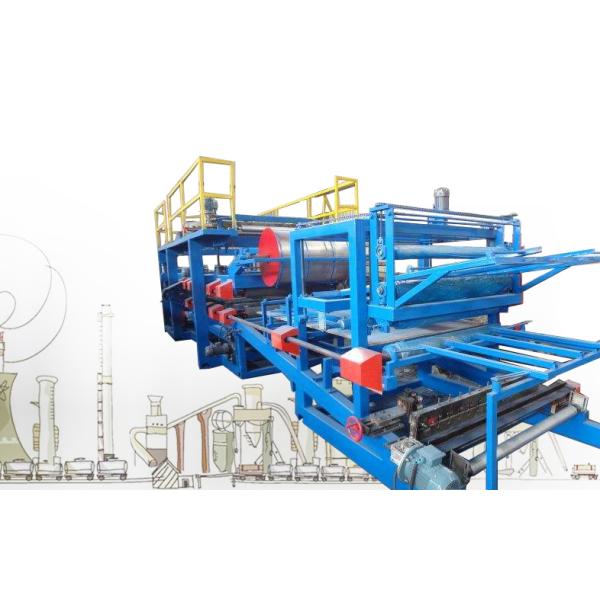 Rock Wool Sandwich Panel Production Line Roll Forming Machine 250mm Thickness
