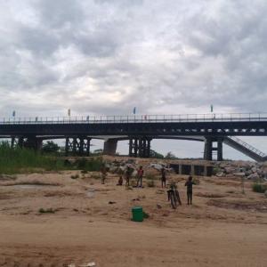 Quality Temporary Steel Modular Pedestrian Bridge Steel Deck / Timber Deck for sale