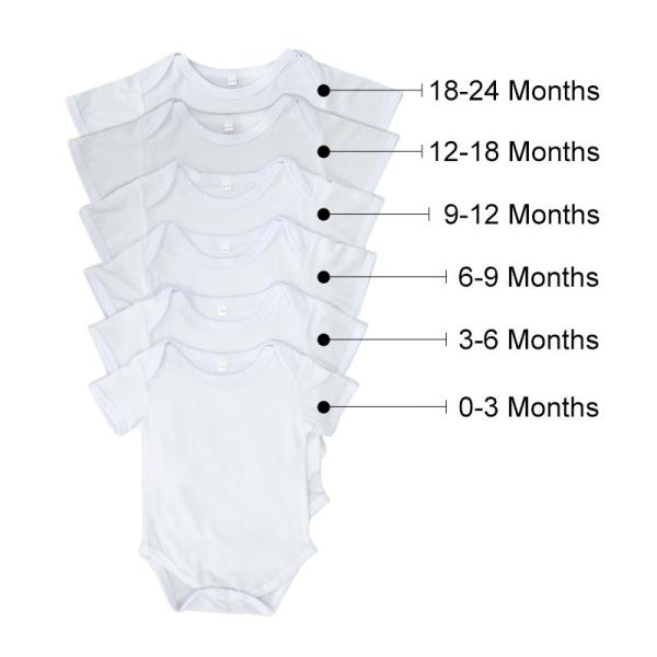 Multicolored Short Sleeved Sublimation Tie Dye Romper Blanks Light Weight