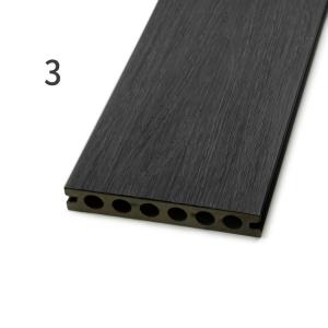 Embossed WPC Composite Decking Board Panel Anti Slip Low Maintenance