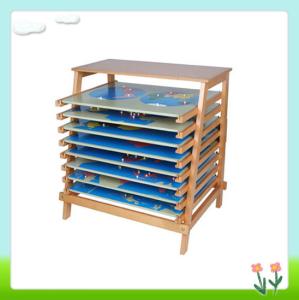 Quality Montessori Puzzle Map 8 Puzzle Maps with Stand for sale