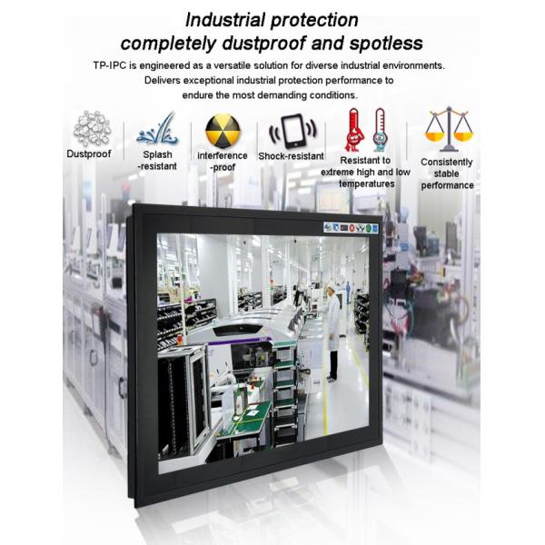 13.3 inch OEM/ODM IP65 Waterproof Linux/win 10 11 Industrial Android-Based Control Display Capacitive Embedded/Wall-Mounted Fanless All in One