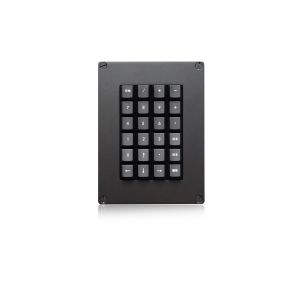 Quality IP54 Mechanical Keypad 24 Keys With Backlight, Rugged Military Keypad for sale